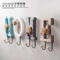 Creative Key Hook Wall-mounted Cloakhood Hook Hsugen Doorway Wall Shelf Clothes Hanger Fitting Room Wall Decoration Hanger