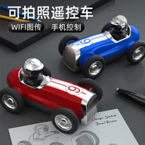 Remote control car with camera Bluetooth speaker wifi charging electric boy childrens toy car high speed racing