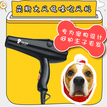 (Let go) Jane pet hair dryer dog hair dryer cold and warm constant temperature high power wind