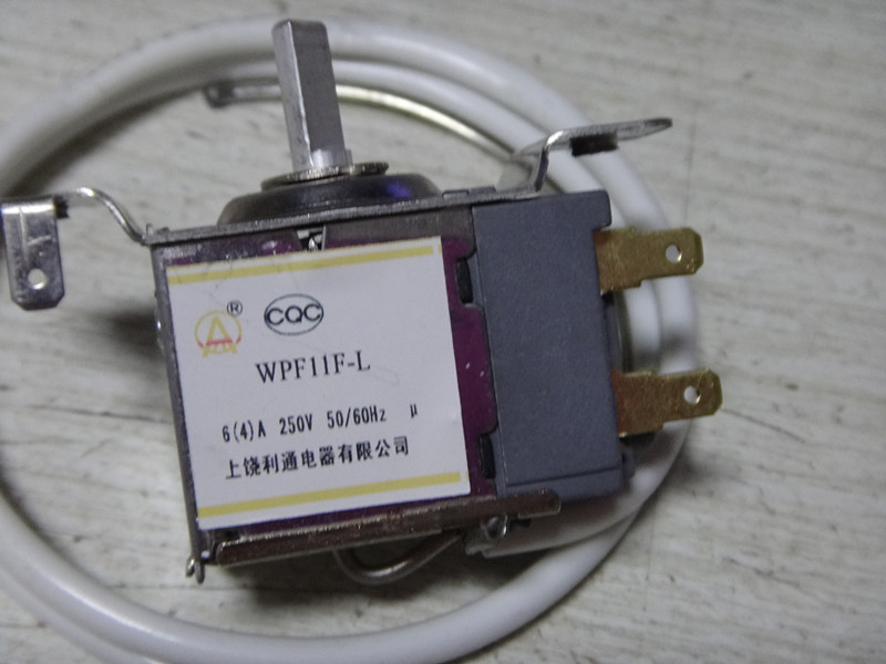 Refrigerator WPF11F thermostat two-side installation of two-pin freezer temperature control probe 45cm-3 m