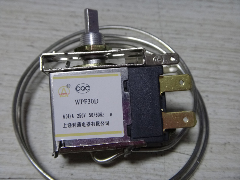 Refrigerator WPF30D thermostat Install two-pin freezer temperature control probe 45cm-3m in the middle