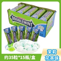 Green Arrow iron box Sugar-free mints Jasmine 35 tablets*15 bottles Throat candy snacks 1 box