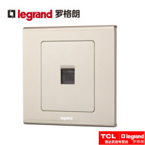 TCL Rogrand switch socket Yidian square Milan gold phone voice socket