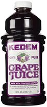 1 Pack Concord Grape Juice Kedem 100% Pure Kos