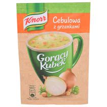 Knorr Goracy Kubek Cebulowa z Grzankami- Onion Soup