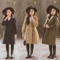 Childrens dress in the clothes of the new coat 2023 Mother and daughters dress for a fashionable childrens coat