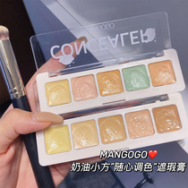 Five Color Flawless Cream Pan Cover Spotted Pimple Facial Tears Gouge Black Eyeliner Eyeliner Tattooed Makeup Artist Special Powerful