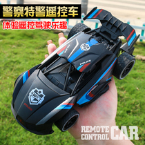 rc drift remote control racing simulation police car Professional high speed motocross fans small car childrens boy toy