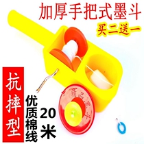 Ink fighting woodworking scribe Carpenter special ink cartridge line bucket bullet line ink bucket Wood tool site release line resistant to fall
