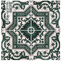 Moroccan dark green tiles Net red parquet Bathroom tiles Restaurant non-slip kitchen floor tiles Balcony wall tiles 30