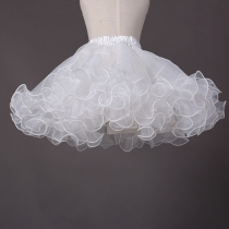 Childrens show boneless skirt support fluffy skirt flower girl skirt skirt wedding skirt cosplay show princess skirt