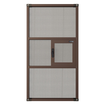 Emery mesh screen window anti-cat jumping building anti-mosquito screen screen self-installed aluminum alloy anti-theft window screen non-perforated sand window