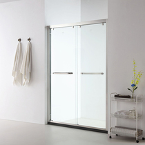 Gold medal bathroom steel Nano-film 200000 times sliding ultra-quiet custom partition 06002 unexpectedly the home