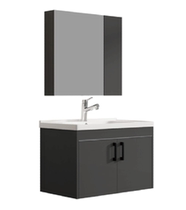 (Wave whale variety pet powder Festival)Wave whale bathroom bathroom cabinet GBF5016-080