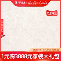 Nobel all-ceramic glaze marble tile Istan rice White RK97026