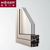 Mercer doors and windows broken bridge aluminum casement window sealed balcony soundproof window tempered glass floor-to-ceiling window aluminum alloy system window