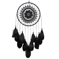Foreign trade export INS Nordic white goose feather big floating lace dream catcher Home hanging tapestry Wall decoration gift