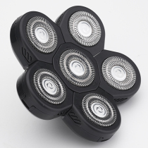 York bald artifact high-power razor bald self-shaving six-head universal accessories five-head six-head universal