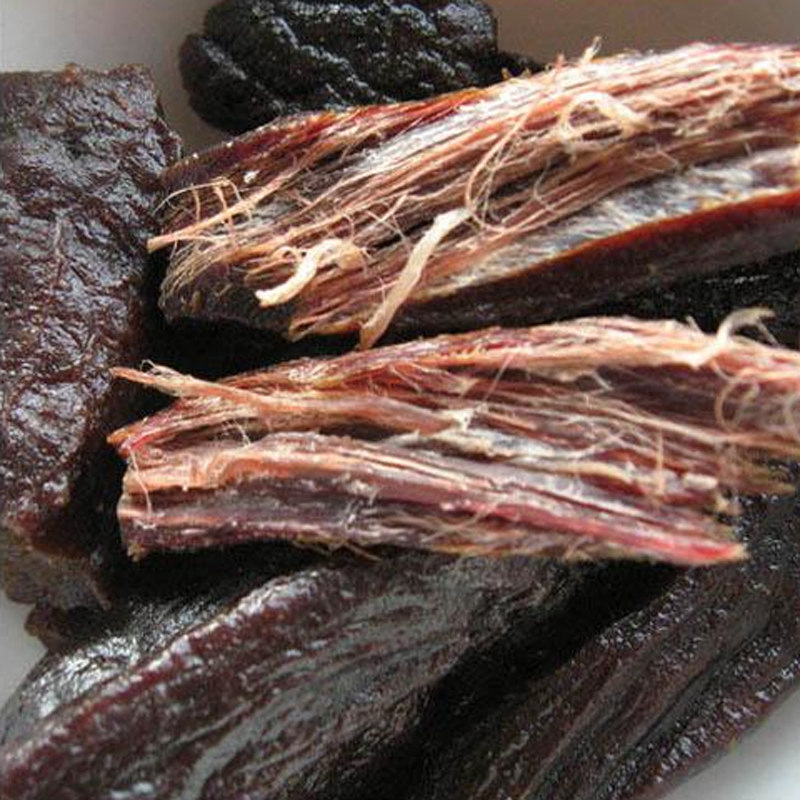 Original Mongolian dried beef jerky semi-wet hand-teared beef inner dry without adding bulk classic spicy halogen snacks
