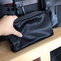 2021 new hand grab bag Oxford cloth male canvas hand grip bag minimalist large capacity nylon cloth wash-up bag clip wave