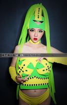 Weiyi custom bar gogo womens ds nightclub party girl sexy big boobs interactive atmosphere suit