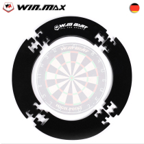 German WM detachable 18 inch dart Board Wall Cover Dart Board Guard Black Hemp Target Wall Ring