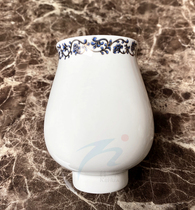 Ceramic mouthwash Cup brush cup set Blue Flower Cup foreign trade custom small bottom toothbrush single Cup