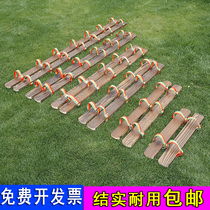 The two people in the same boat are three feet together for the dry Dragon Boat Folk Fun Games Props Race Speed Board Shoes