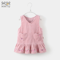 Girls Strap Skirt Spring and Autumn Children Princess Dress Baby Corduroy Vest Skirt Childrens Dress Korean Edition