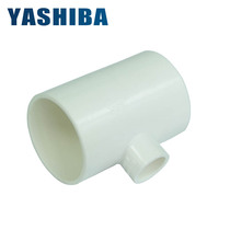PVC variable diameter tee 3-way adapter pipe UPVC variable diameter joint fittings PVC pipe fittings PVC water supply variable diameter