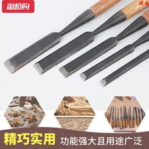 Dehui steel special steel chisel flat shovel set open old-fashioned flat chisel Carpenter Carpenter chisel knife flat chisel special steel tool