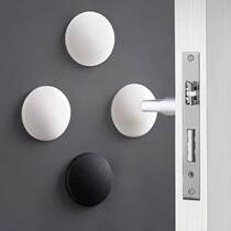 Silicone anti-collision stickers 5 household door rear sound insulation stickers refrigerator door anti-collision thick silicone pad toilet cover pad