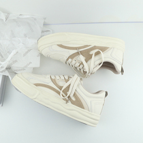 MISS home 2021 new spring and autumn sports shoes female ins wild students white shoes casual fried street father shoes tide