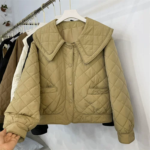 Пуховик, осенняя дизайнерская куртка, в стиле Шанель, тренд сезона