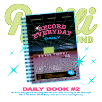 Roilli] Retro hard cover 10000 years diary Full color bookkeeping memo monthly plan hand account coil book