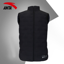 Anta down jacket vest men 2021 Autumn New sleeveless horse clip warm plus velvet coat official flagship top