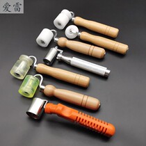 Patch Wall Paper Wallpaper Tool Metal Solid Glossy Flat Angle Press Wheel Seam Press Roll Non-woven Fabric Waterproof Roller Press Roll
