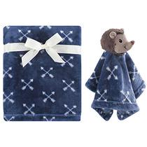 Hedgehog Hudson Baby Plush and Security Blanket or
