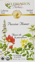 CELEBRATION HERBALS Passion Flower Tea Organic 24 Ba