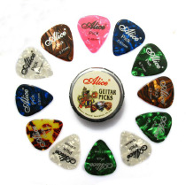 ALICE ALICE small round metal paddle box A011C guitar electric guitar 12-piece multi-specification paddle