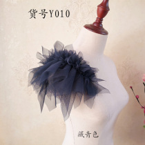 Qian female clothing soul new mesh decoration clothing accessories exaggerated shoulder flower corsage shoulder accessories