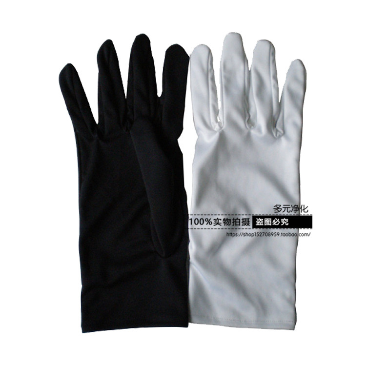 Spot microfibre dust-free gloves high-grade ceremonial jewelry gloves screen wipe gloves dust-free cloth does not lose hair