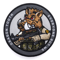 New Products Dragon Teeth Duozodiac Zodiac Pig Arm Zhang Magic Sticker Tactical Arm Zhang Dragon Tooth Tactical Equipment Iron Blood Monarch Pint Line