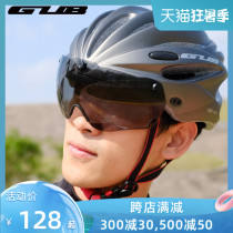 gub mountain road bike with goggles One-piece riding helmet Mens and womens hard hats cycling equipment