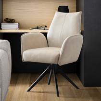 Jiexi modern minimalist technology cloth computer chair Home comfortable sedentary rotating study desk chair Learning chair
