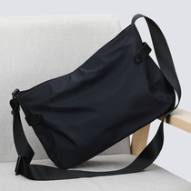 Fashion trend shoulder bag mens cross small backpack Korean shoulder bag mens bag leisure large capacity messenger bag