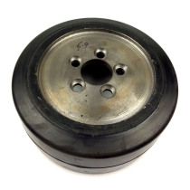 Linde electric forklift rubber wheel L10L12L14L16 electric stacker drive wheel 230*90 active wheel