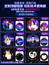 Photo customization (top)Old customer welfare Film projection pattern Starry sky series Fairy tale series