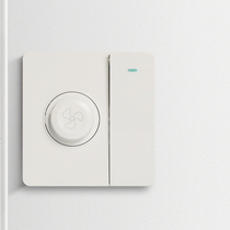 Electric fan switch governor with an open 86 type concealed infinitesial ceiling fan governor 220V infinitesial transmission