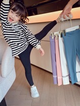 Girl Ocean Gas Elastic Shark Pants 2022 Spring New Children Casual Hitting Bottom Pants Baby 100 Hitchhiking Pants